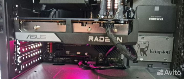 Видеокарта asus Radeon RX 6650XT новая на гарантии