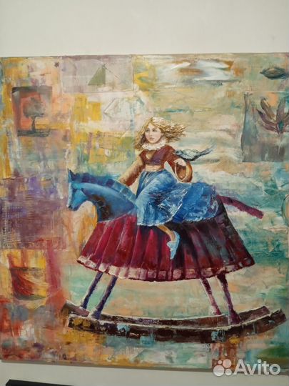 Картина картина интерьерная маслом 50/60