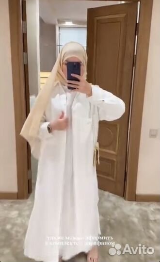 Рубашка женская лен