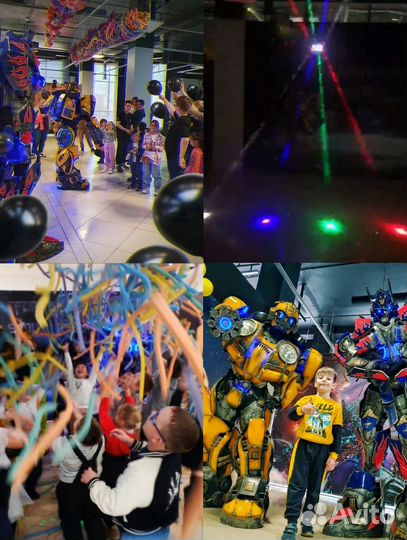 Интерактивное шоу Трансформеры и Выставка роботов