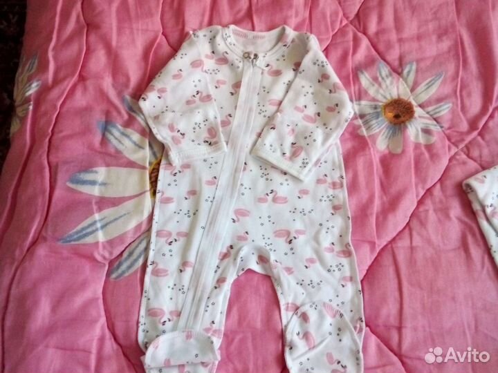 Комплект на выписку для девочки лето