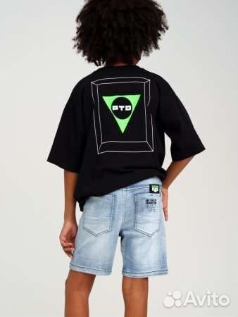 Джинсовые шорты новые PlayToday, размер 134,140