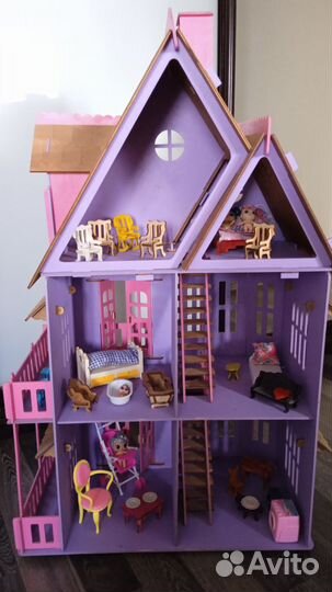 Кукольный домик высота метр