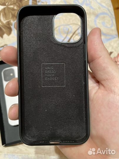 Чехол Uniq lino Antimicrobial для iPhone 12 mini
