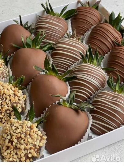 Клубника в шоколаде набор