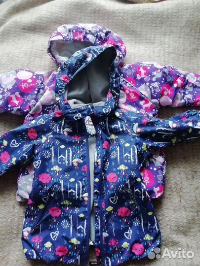Куртки для девочки 92 98