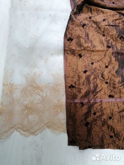 Комплект шторы и тюль