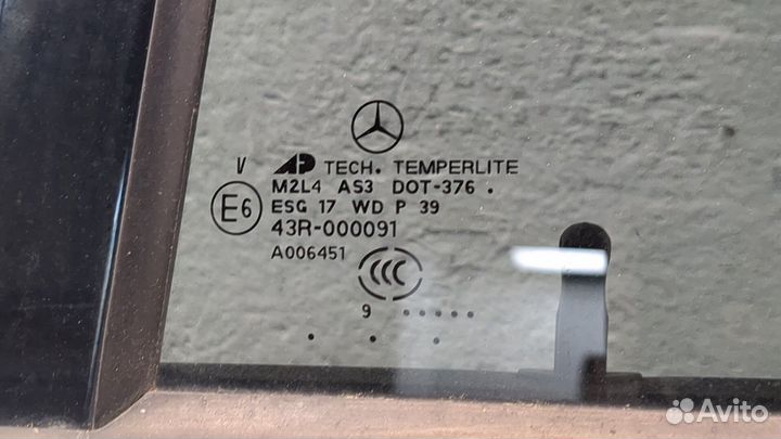 Дверь боковая левая задняя Mercedes GL X164, 2010