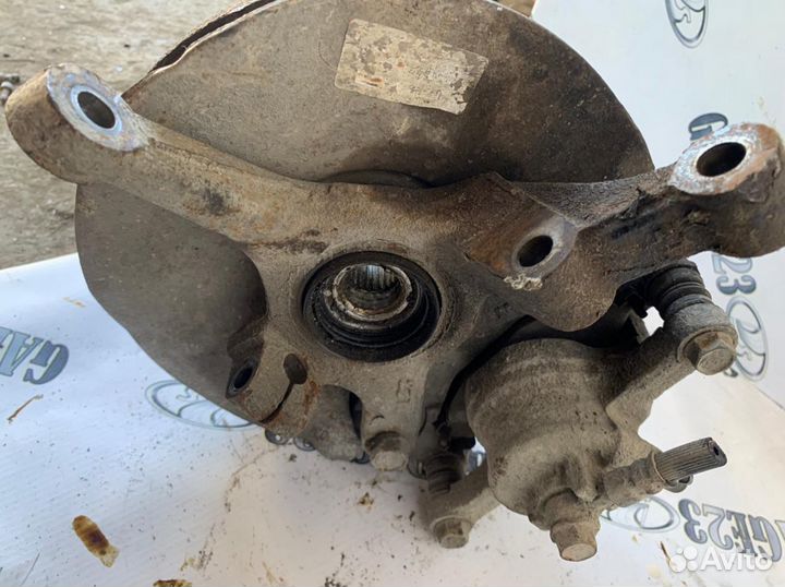 Ступица на daewoo matiz суппорт и тормозной диск