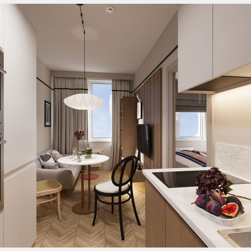 1-к. квартира, 36 м², 18/25 эт.