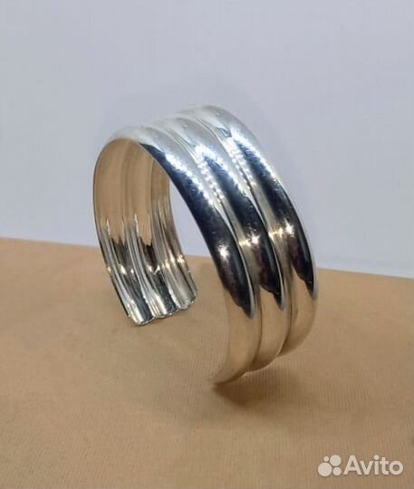 Браслет манжета - M F A - Серебро 925 - Винтаж