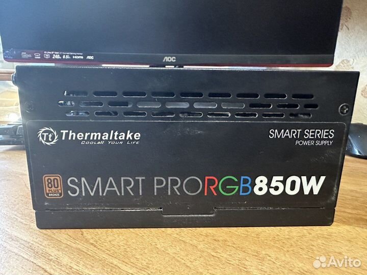 Блок питания thermaltake 850 w SMART pro rgb