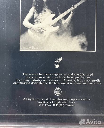 Rainbow Rising LP 1976