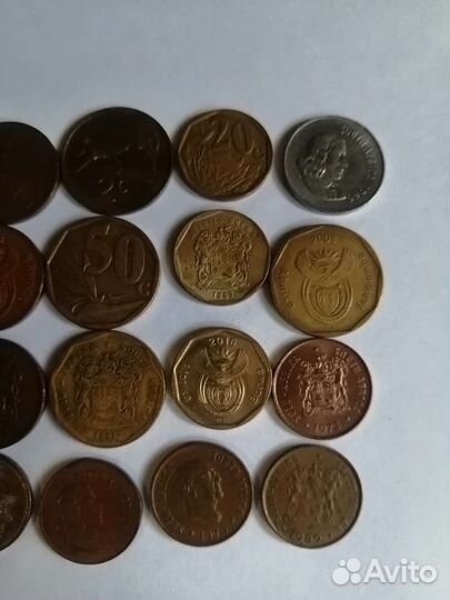 Монеты юар