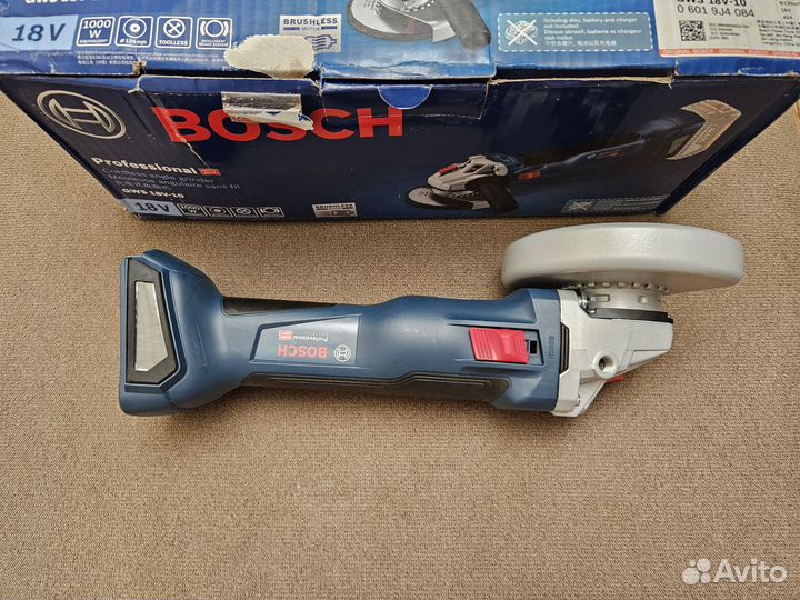 Ушм Bosch GWS 18V 10 125мм