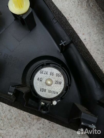 Динамики Mazda 3 (BK)