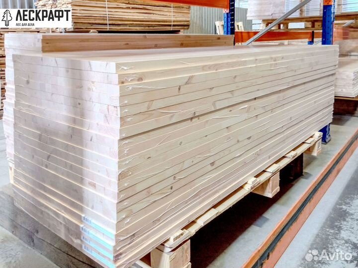 Мебельный щит 18*400*4000 мм сорт A, сращенный