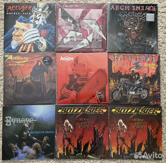 Виниловые пластинки deep PUR Metallica IronMaiden