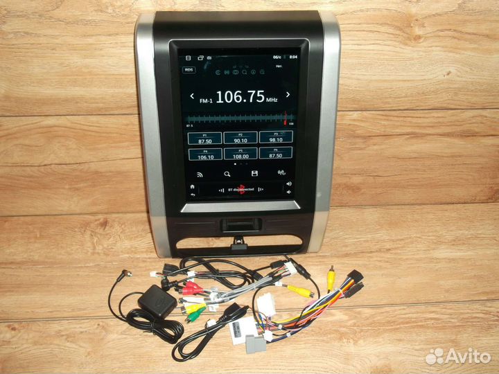 Магнитола Nissan X-Trail T31 Android типа Tesla