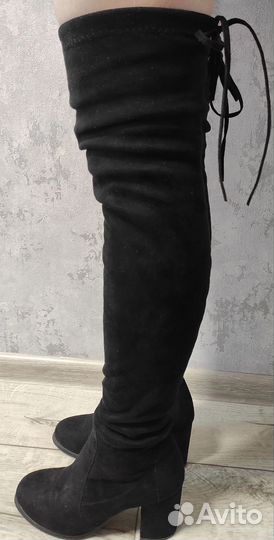 Сапоги ботфорты чулки