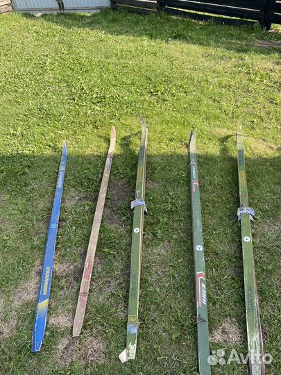 Лыжи деревянные СССР