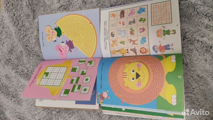 Детские книги головоломки лабиринты
