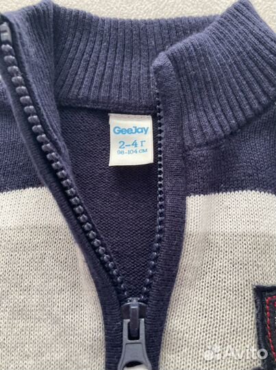 Кофта 104 р. GJ х/б на 2-5 лет мальчику
