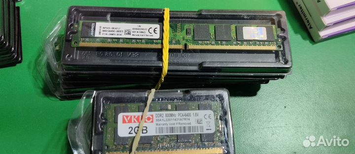Озу для пк и ноутбука ddr2 ddr3 1Gb, 2Gb 4Gb 8Gb