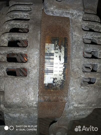 Генератор Cadillac SRX 3.6 Кадиллак Срх 25751146