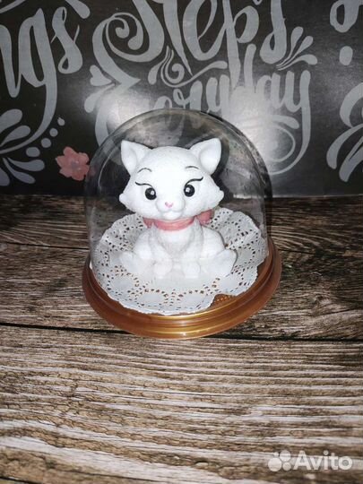 Мыло ручной работы кошечка с бантом