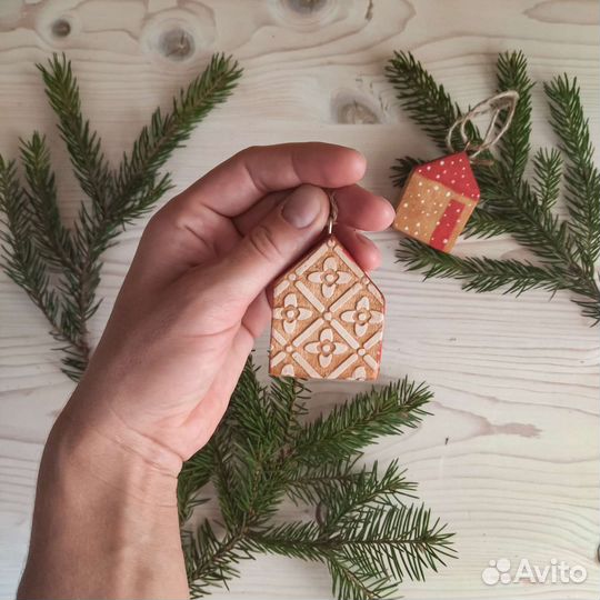 Ёлочные игрушки ручная работа