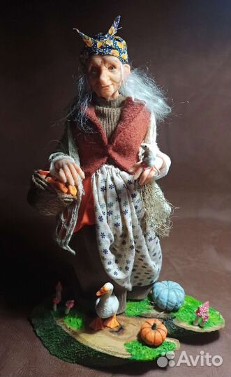 Авторская кукла Баба Яга