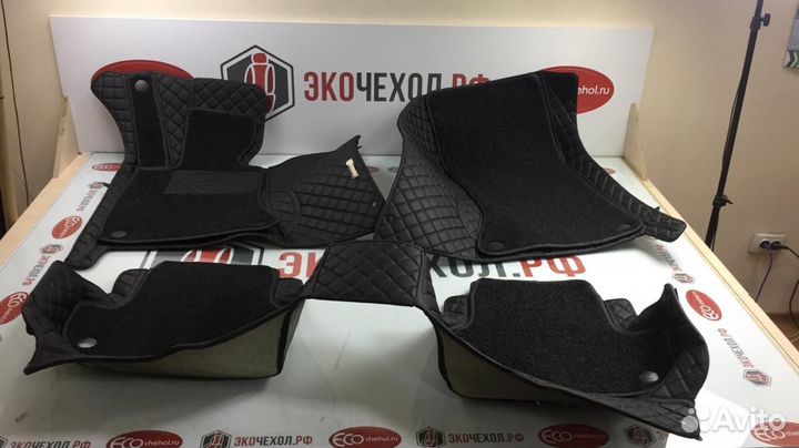 3D Коврики Infiniti Салон Багажник из Экокожи