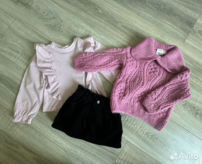 Вещи на девочку пакетом размер 98