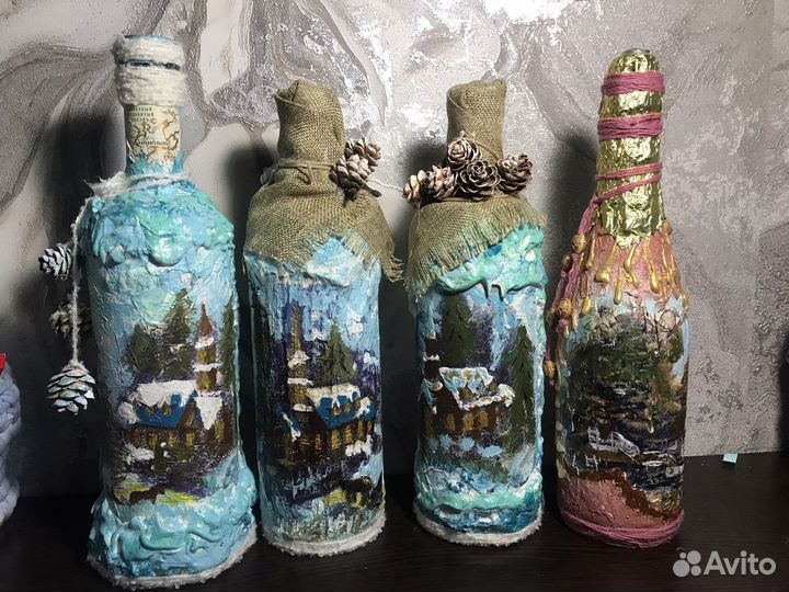 Декоративная бутылка