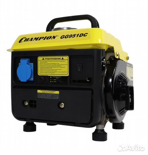 Бензиновый генератор champion