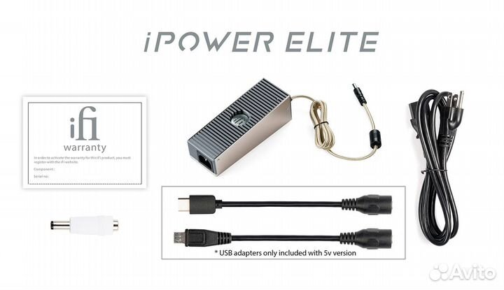 Блок питания iFi ipower elite 5/12/15/24 V