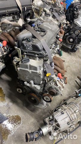 Двигатель разобран Nissan march cr12