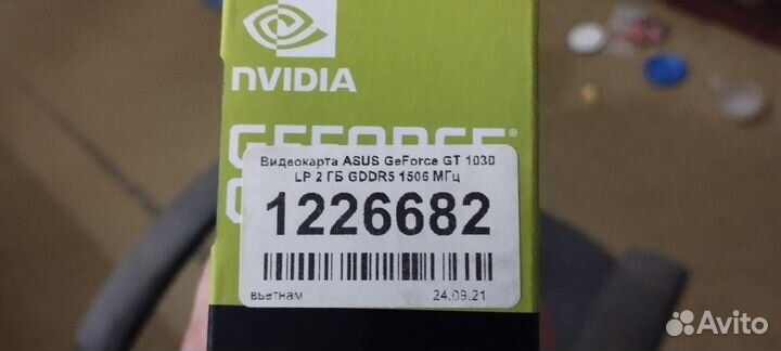 Видеокарта gt 1030 2gb gddr5