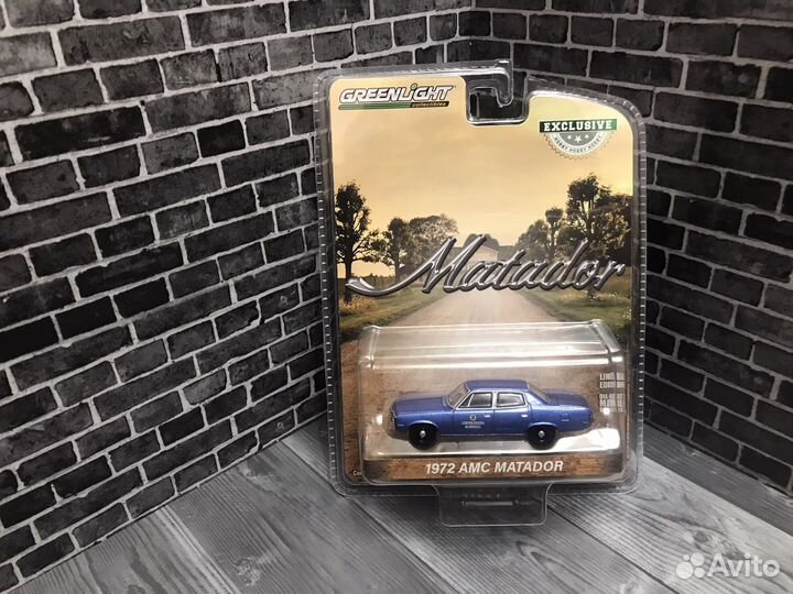 Greenlight 1/64 AMC Matador 1972 Police