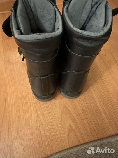 Ботинки стабилизирующие кожа на флисе