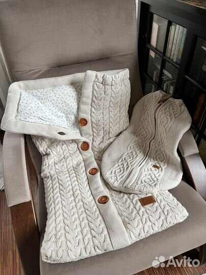 Кокон пеленальный и конверт для новорожденных Loom