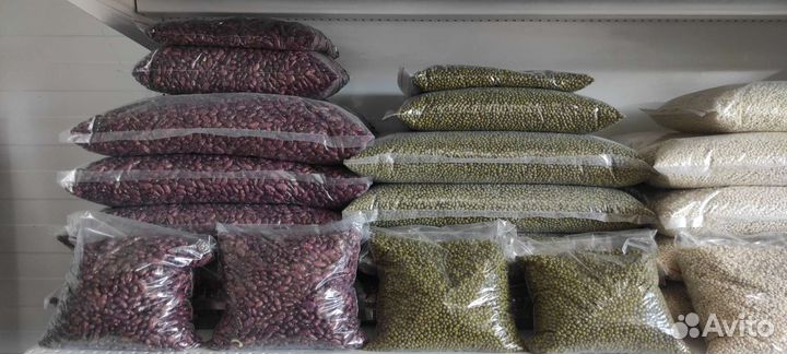 Крупы и бобовые