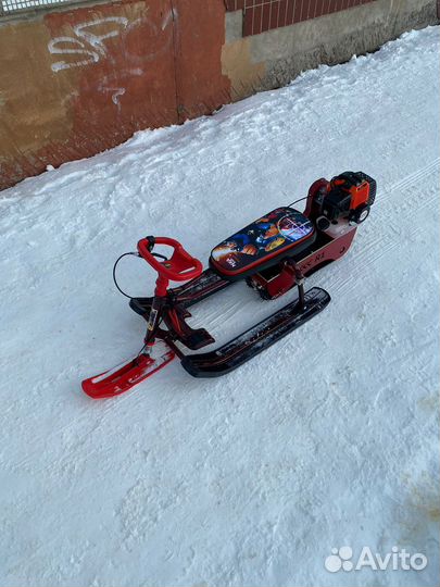 Снегокат с мотором