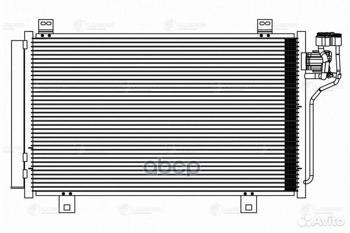 Радиатор кондиционера Mazda CX-5 (11) (lrac 25