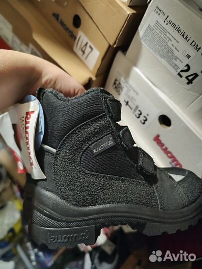 Ботинки Куома 30 на липучках новые
