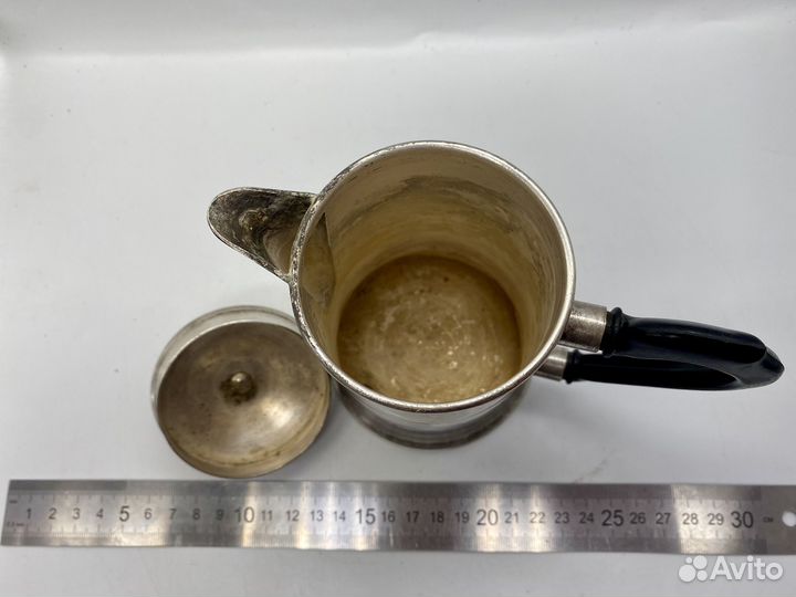 Кофейник мельхиор, Кольчугино, СССР