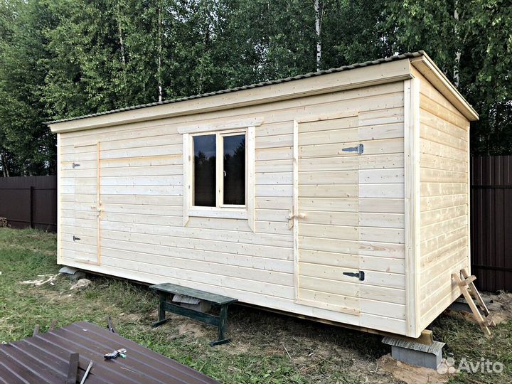 Бытовка строительная хозблок дачный