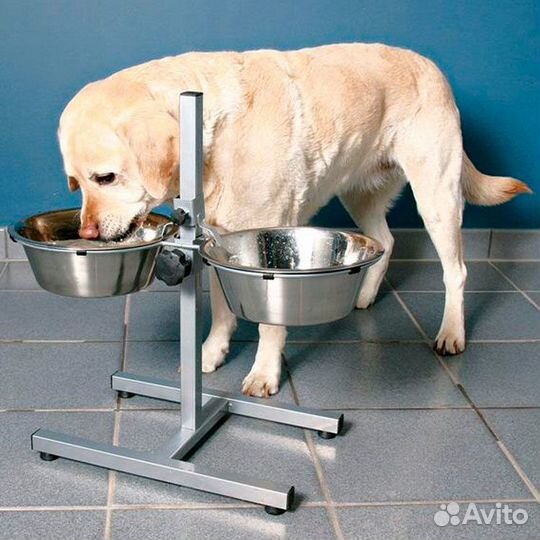 Подставка с мисками для собак