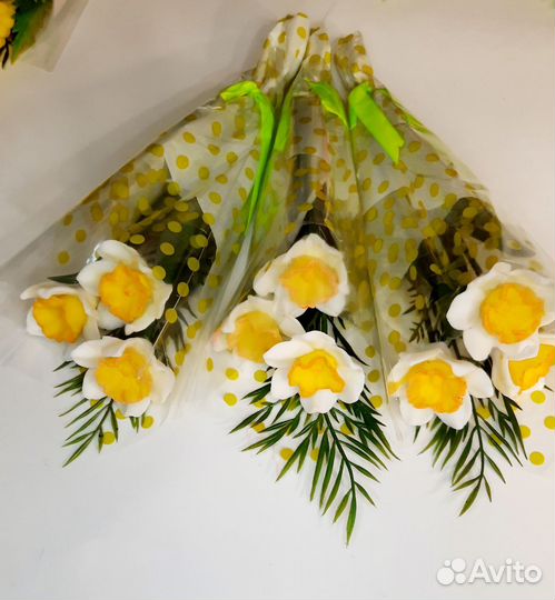 Букет из мыла